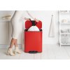 Кошче за отпадъци с педал BO 60л, червено, Brabantia