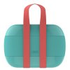 Кутия за обяд FOOD A PORTER, с 2 контейнера, синя, Alessi
