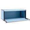 Кутия за хляб FALL FRONT 18л, светло синя, неръждаема стомана, Brabantia