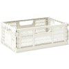 Щайга за съхранение CRATE L 43 cм, сгъваема, кремава, 3 Sprouts