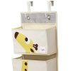 Детски стенен органайзер GIRAFFE 94 см, бежов, 3 Sprouts