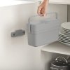 Кошче за хранителни отпадъци DUO 30117, 4л, сиво, Joseph Joseph