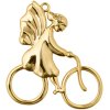 Коледен орнамент ANGEL GIRL ON A BICYCLE 7 см, позлатен, Rosendahl