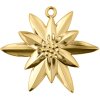 Коледен орнамент WINTER FLOWER 6,5 см, позлатен, Rosendahl