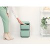 Кошче за отпадъци SORT & GO 20л, с възможност за нареждане, нефритено зелено, Brabantia