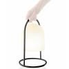 Solárny lampáš 30 cm, čierna, Eva Solo
