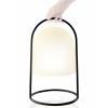 Solárny lampáš, 43 cm, čierna,Eva Solo