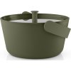 Съд за приготвяне на ориз на пара в микровълнова фурна GREEN TOOL 1,7 л, зелен, стъкло/пластмаса, Eva Solo