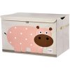Кутия за съхранение на играчки HIPPO 61 cм, бежова, 3 Sprouts