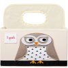 Органайзер за пелени OWL 28 см, бежов, 3 Sprouts