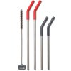 Сламка за пиене GOOD GRIPS, комплект 5 бр., неръждаема стомана, OXO