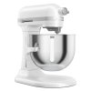 Настолен миксер HEAVY DUTY 5KSM70JPX, 6,6 л, бял, KitchenAid