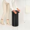 Kôš na bielizeň 35 l, matná čierna, oceľ, Brabantia