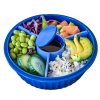 Кутия за обяд POKE BOWL 1.06 л, тъмносин, пластмаса, Yumbox