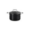 224205 kastrol essential 20 cm 3 8 l cerna hlinik le creuset
