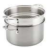 225621 6 metla provisions 30 cm stribrna nerezova ocel hestan