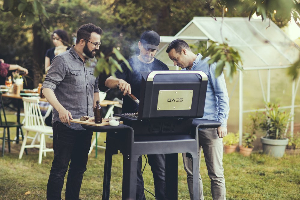 Grilling with Severin