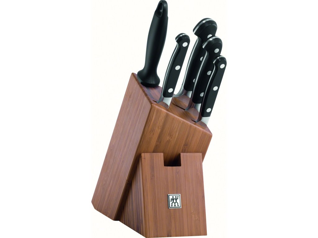 deejo, Mirror Steak Knife Set 6pcs Olive Wood Handle