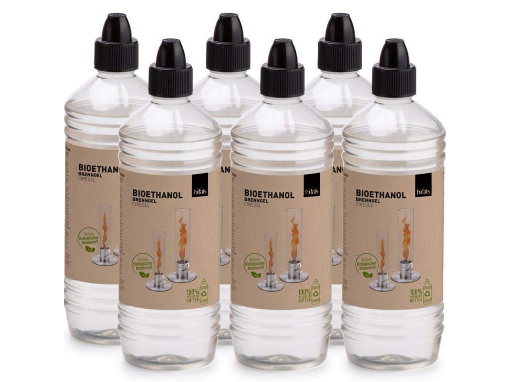 Bioethanol gel 1 l, set of 6 pcs, Höfats