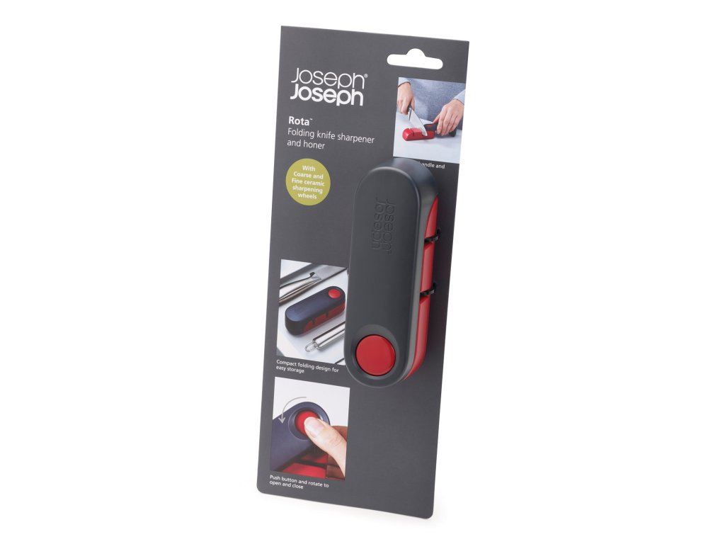 Knife sharpener ROUTE, foldable, Joseph Joseph