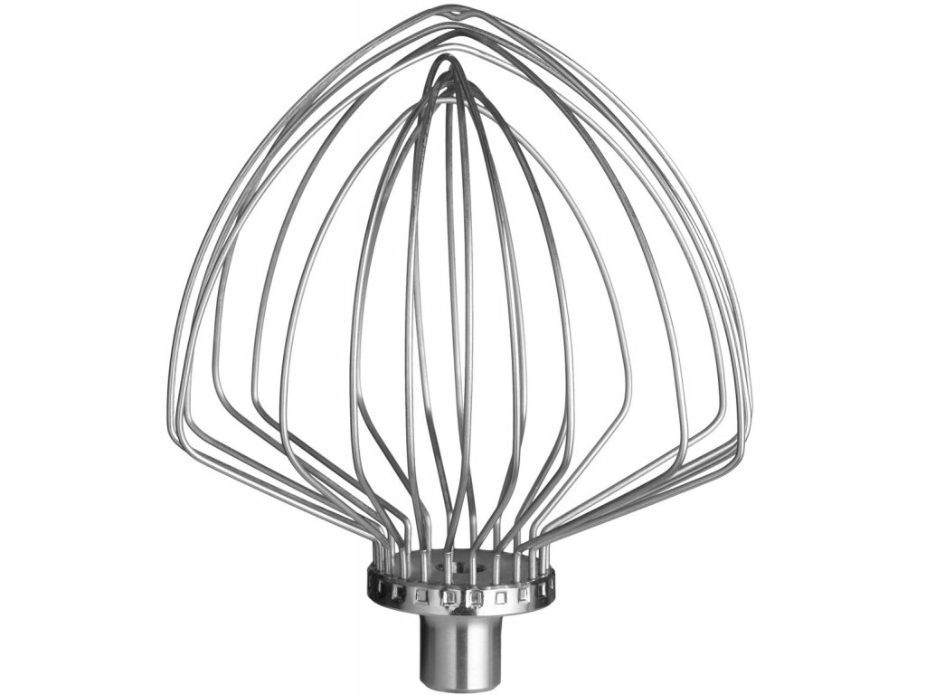 Stand mixer whisk attachment, stainless steel, KitchenAid 