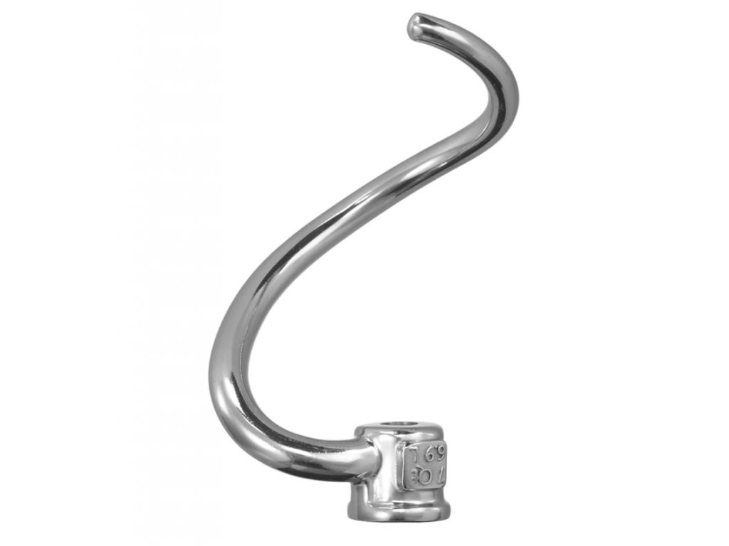 Stand mixer dough hook attachment, stainless steel, KitchenAid