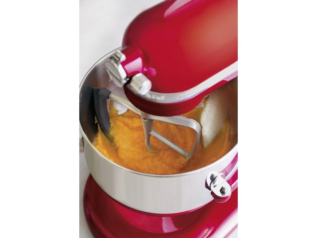 Stand mixer flat beater attachment with flexi spatula, for stand mixer 6,9  l, KitchenAid 