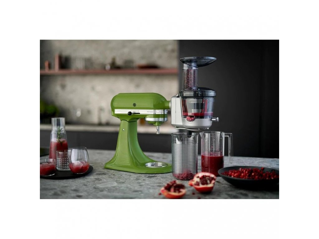 Stand mixer slow juicer attachment, KitchenAid