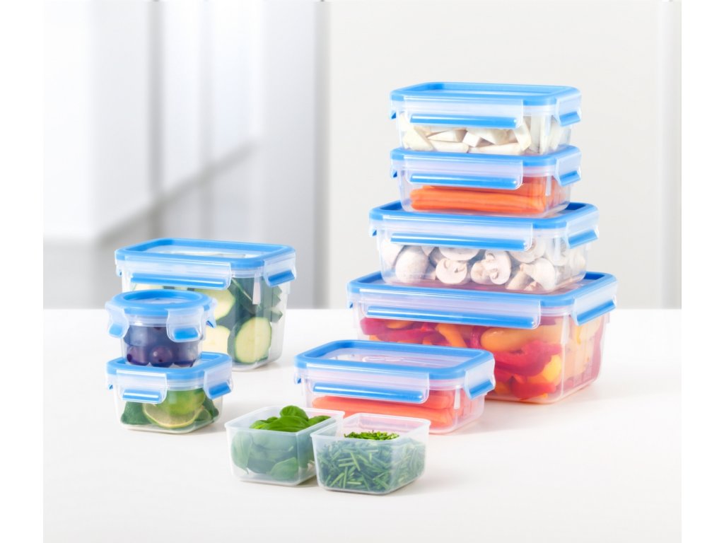 5Pcs Plastic Storage Container Set