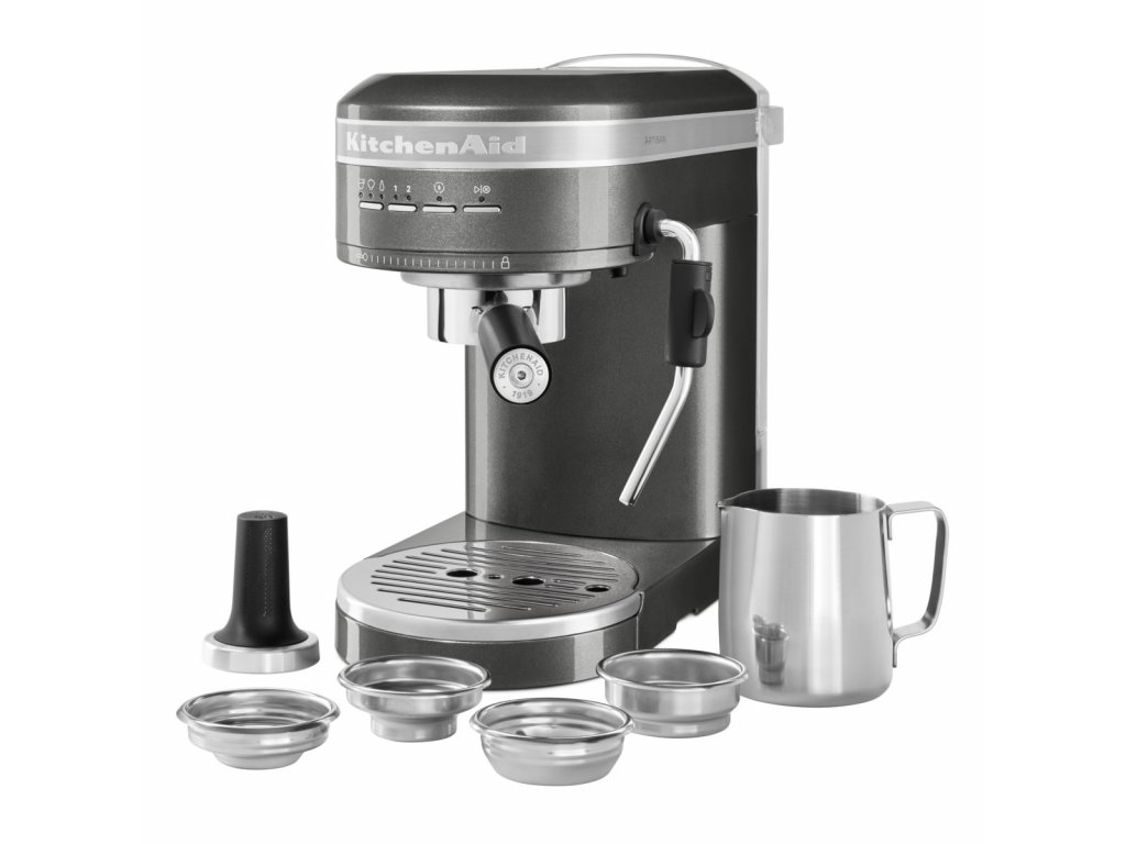 Semi-automatic coffee machine ARTISAN 5KES6503EAC, almond