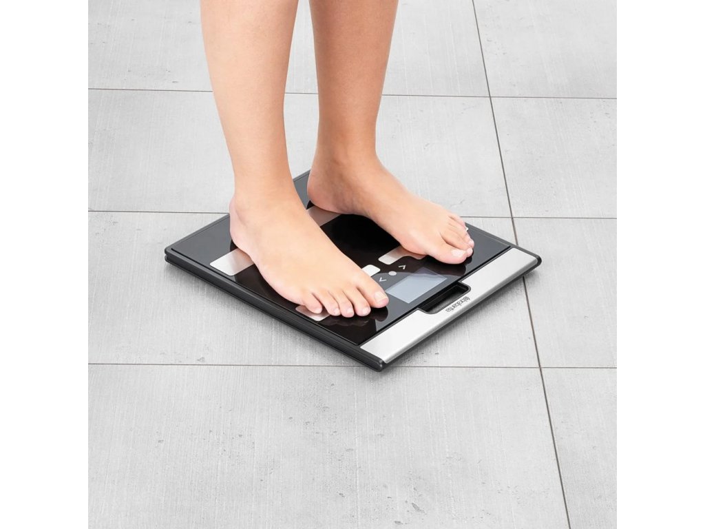 Digital body weight scale, black, Brabantia 