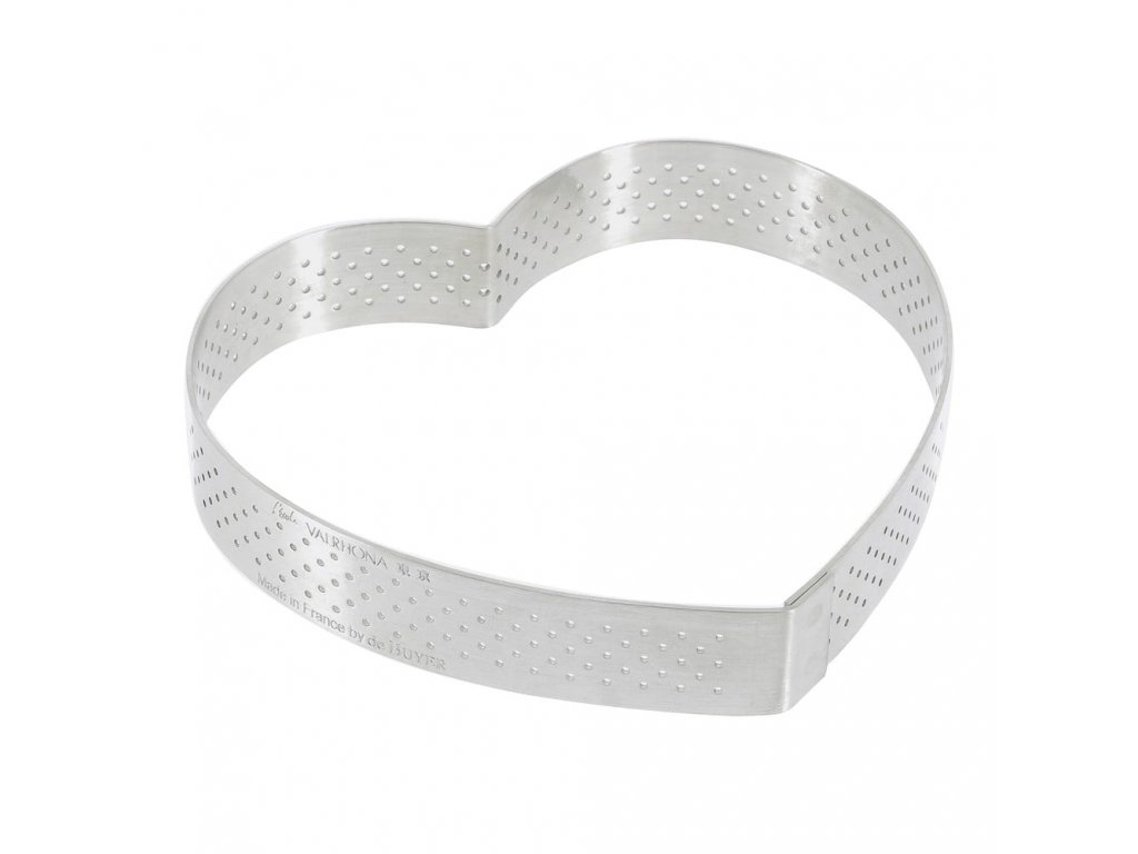 Heart shaped baking tin de Buyer 12 cm stainless steel