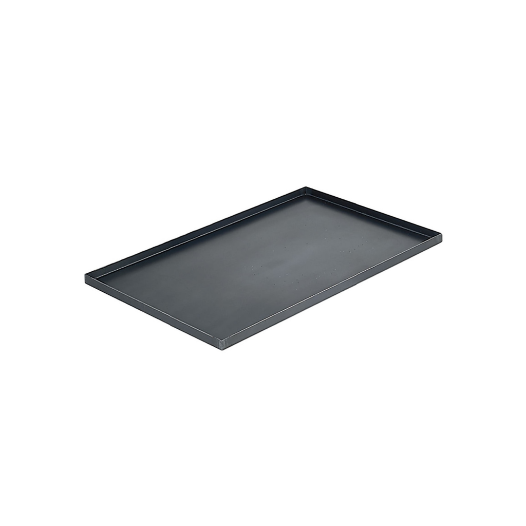 Higher baking tray de Buyer 60x40 cm blue steel