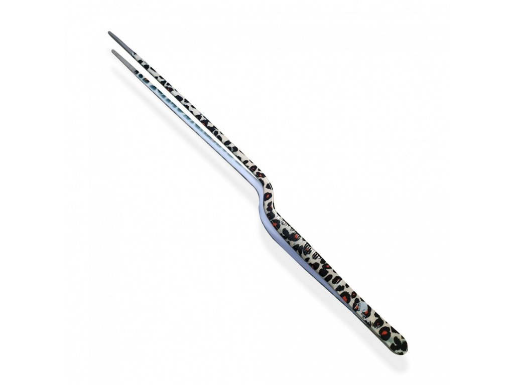 Kitchen tweezers 30 cm, leopard, Dellinger 