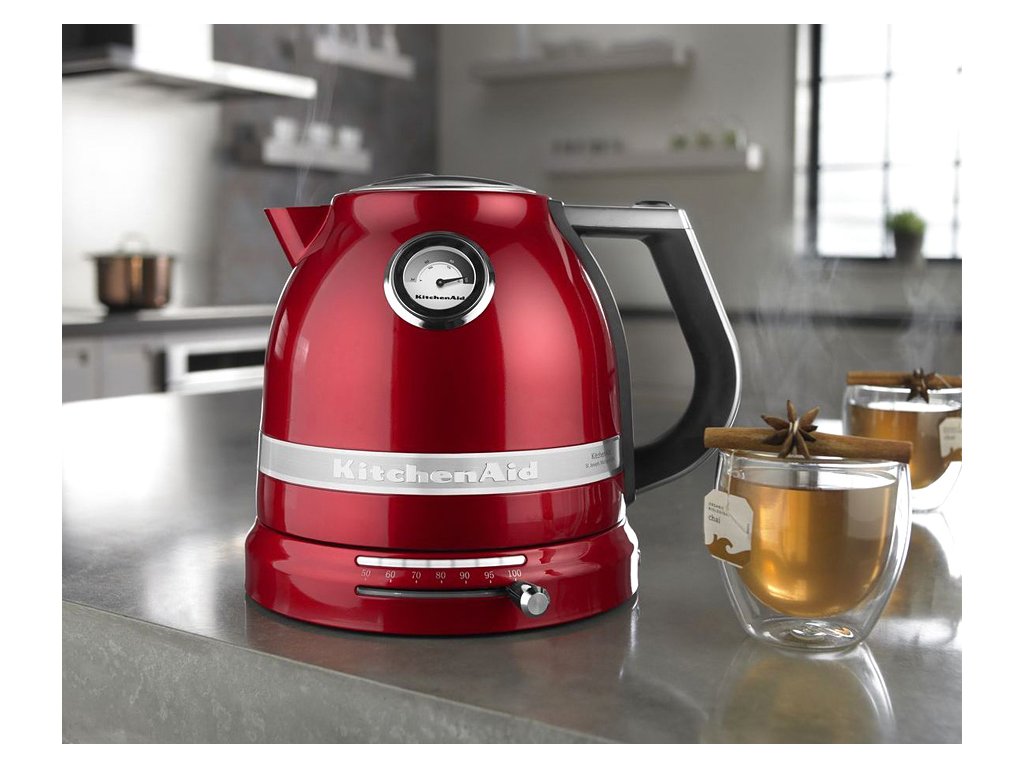 Electric kettle ARTISAN 5KEK1522ECA 1,5 l, metallic red , KitchenAid