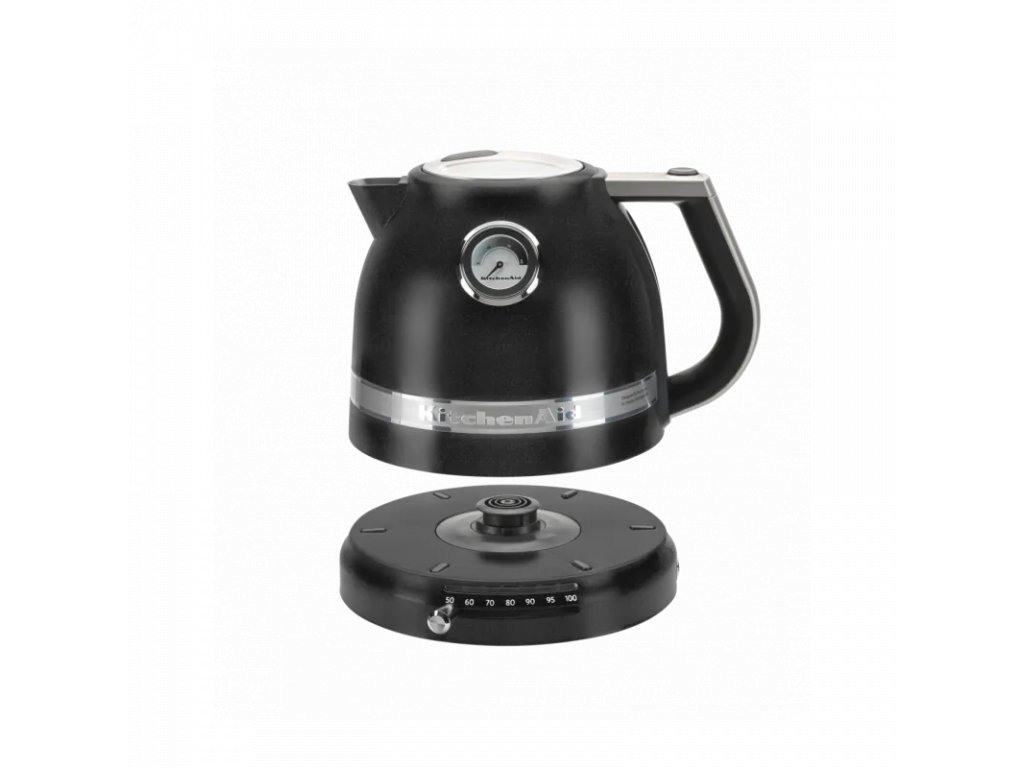 Electric kettle ARTISAN 1,5 l, cast iron black, KitchenAid