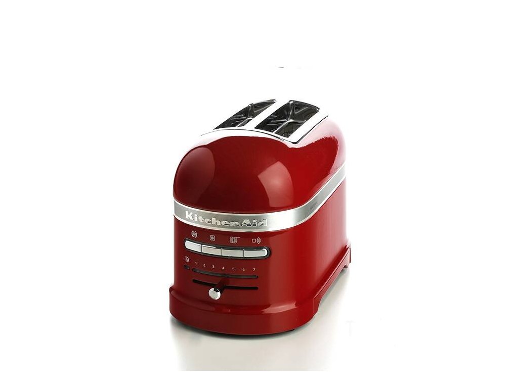 Toaster ARTISAN, slice, red metallic, KitchenAid Kulina.com