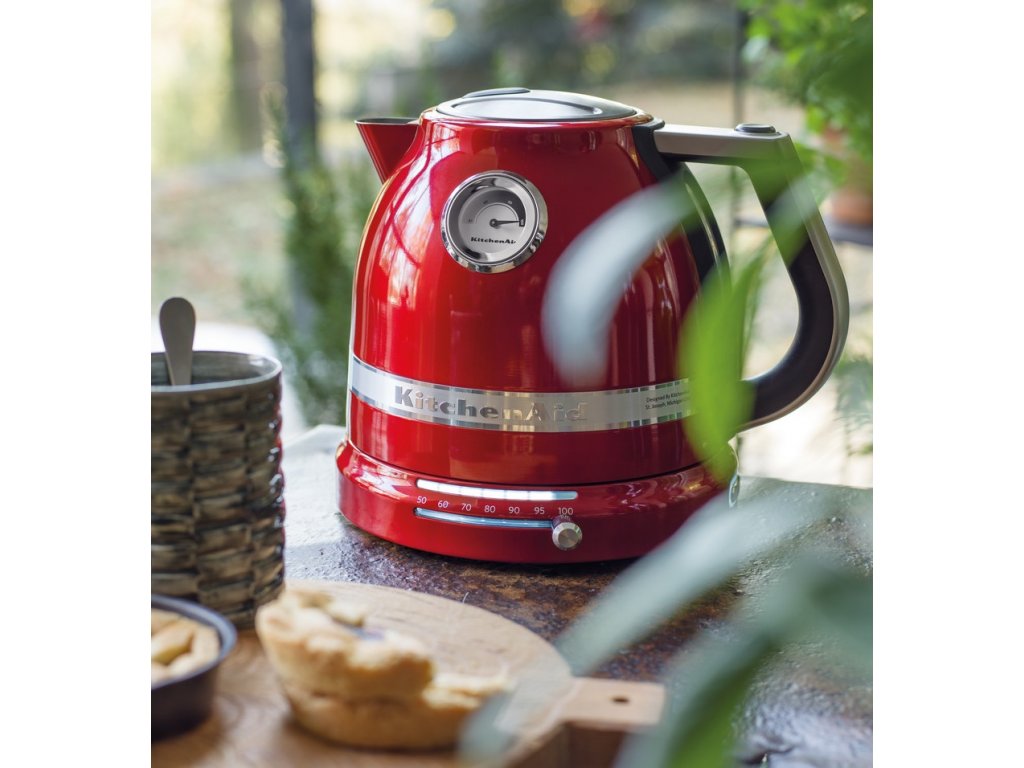 Electric kettle ARTISAN 5KEK1522ECA 1,5 l, metallic red , KitchenAid