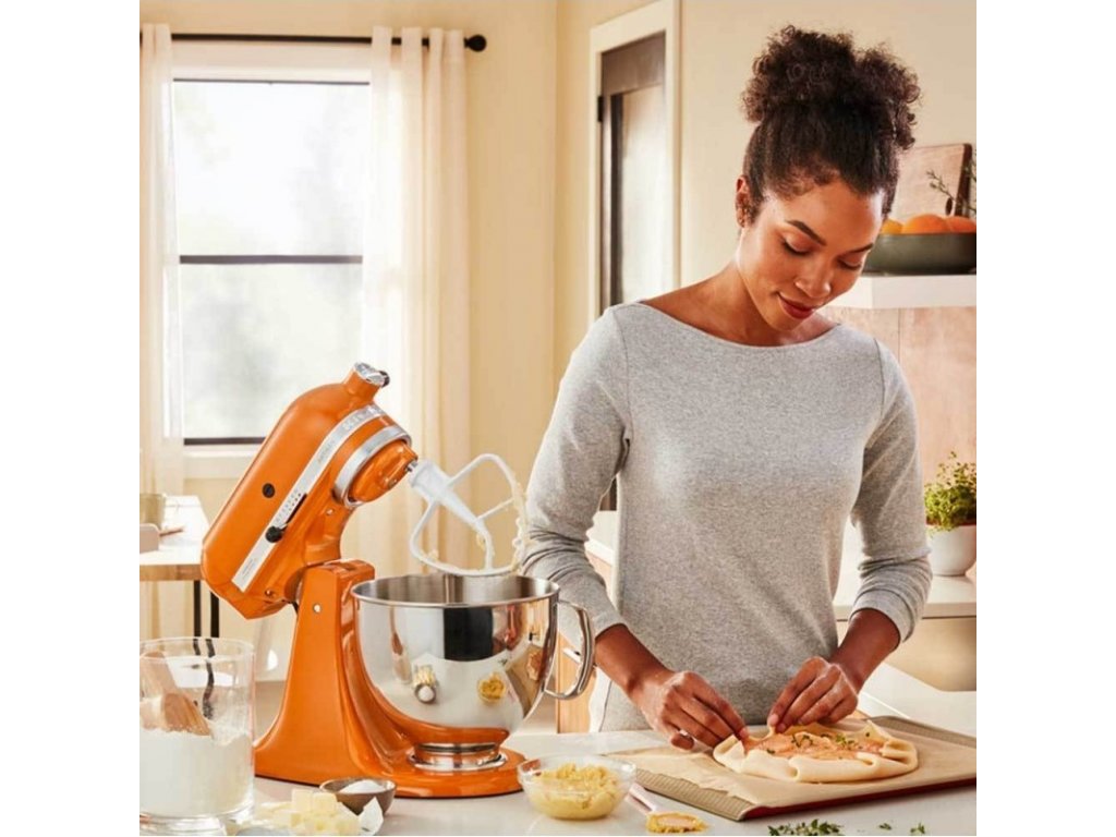 220 Volt KitchenAid Artisan Stand Mixer - Tangerine