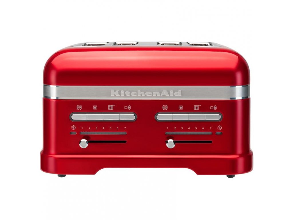 Toaster ARTISAN, 4 slice, red metallic, KitchenAid 