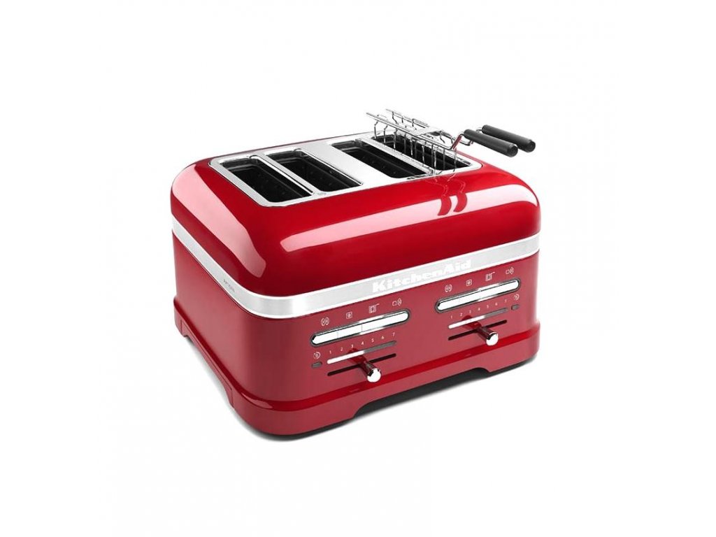 Toaster ARTISAN, 4 slice, red metallic, KitchenAid 