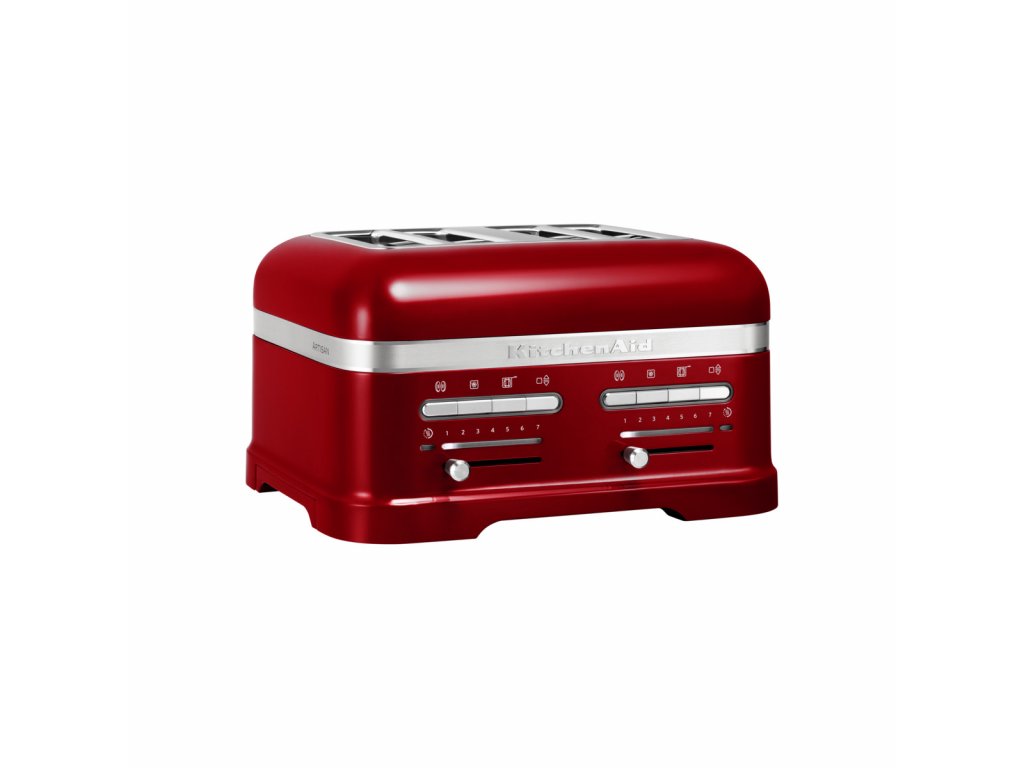 Toaster ARTISAN, 4 slice, red metallic, KitchenAid 