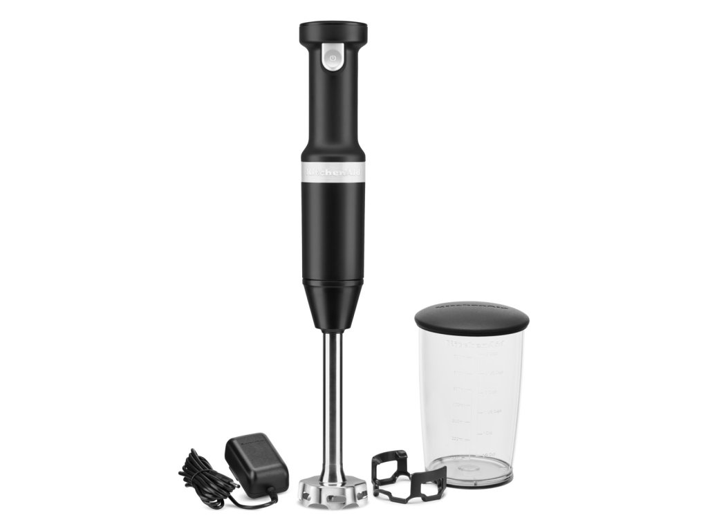 Hand blender 5KHBBV53, wireless, matt black, KitchenAid 149 € ⭕ Kulina