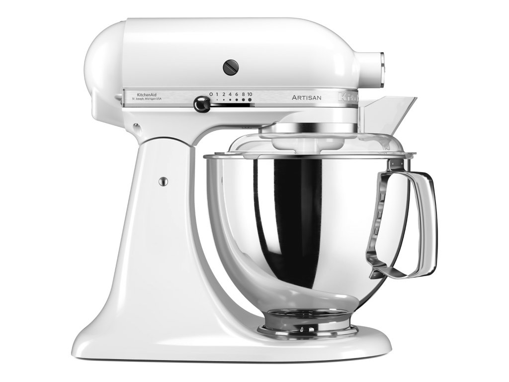 KitchenAid Stand Mixer Flour Sifter and Scale Attachment in White