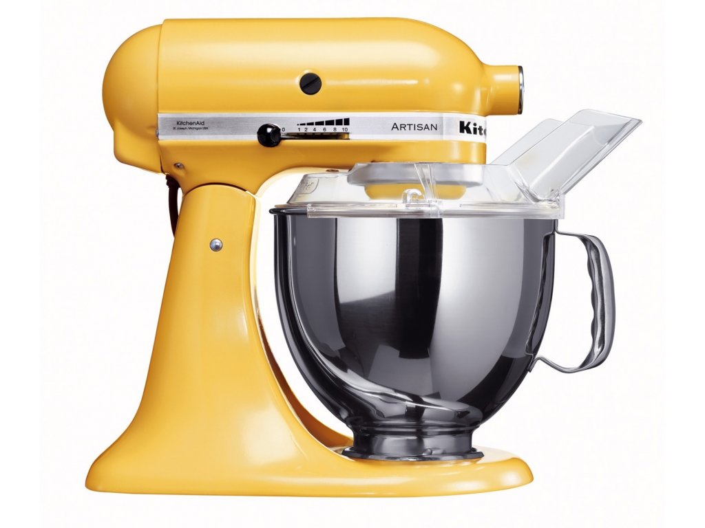 KitchenAid 5-Quart Stand Mixer Glass Bowl, Majestic Yellow