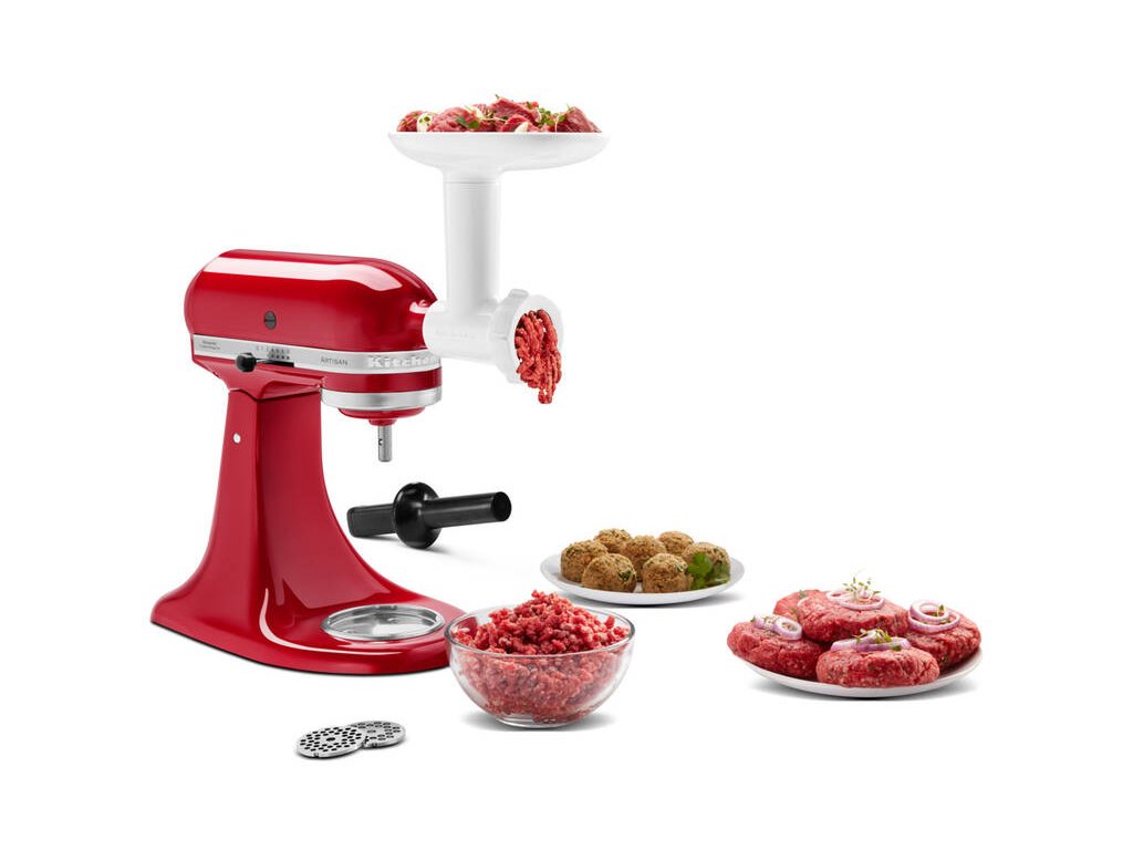 Meat grinder attachment for stand mixer 5KSMFGCA, with cookie press  attachment, KitchenAid 
