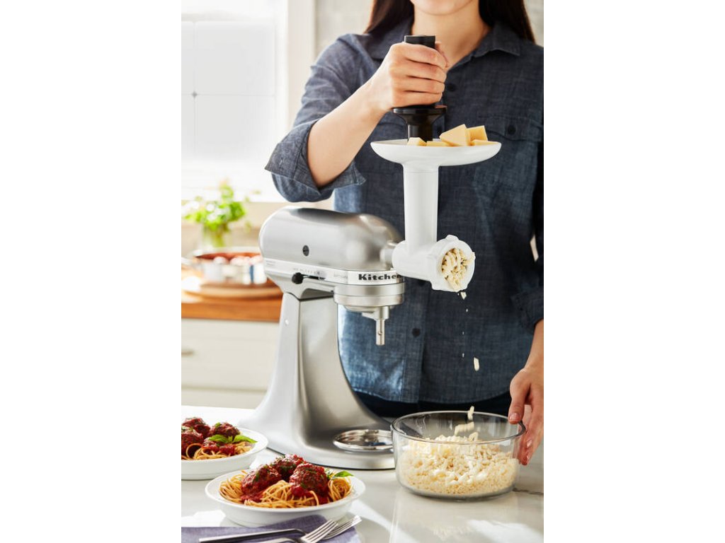 Meat grinder attachment for stand mixer 5KSMFGCA, with cookie