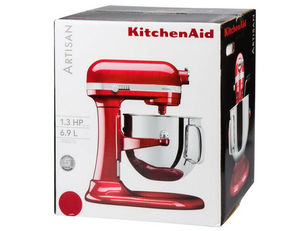 Mixer KitchenAid - 6.9 Liter - Royal Red - 5KSM7580XBER