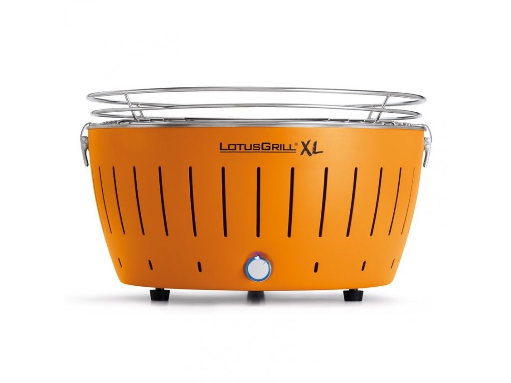Table charcoal grill XL, orange LotusGrill 