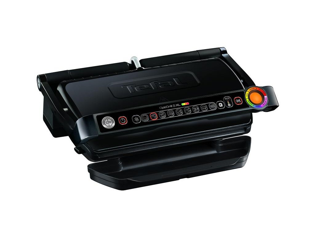 Electric contact grill OPTIGRILL + XL black, GC722834, Tefal